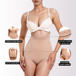 High Waisted Tummy Control Panty Seamless Sculpt - Shapewear Curva Shapewear