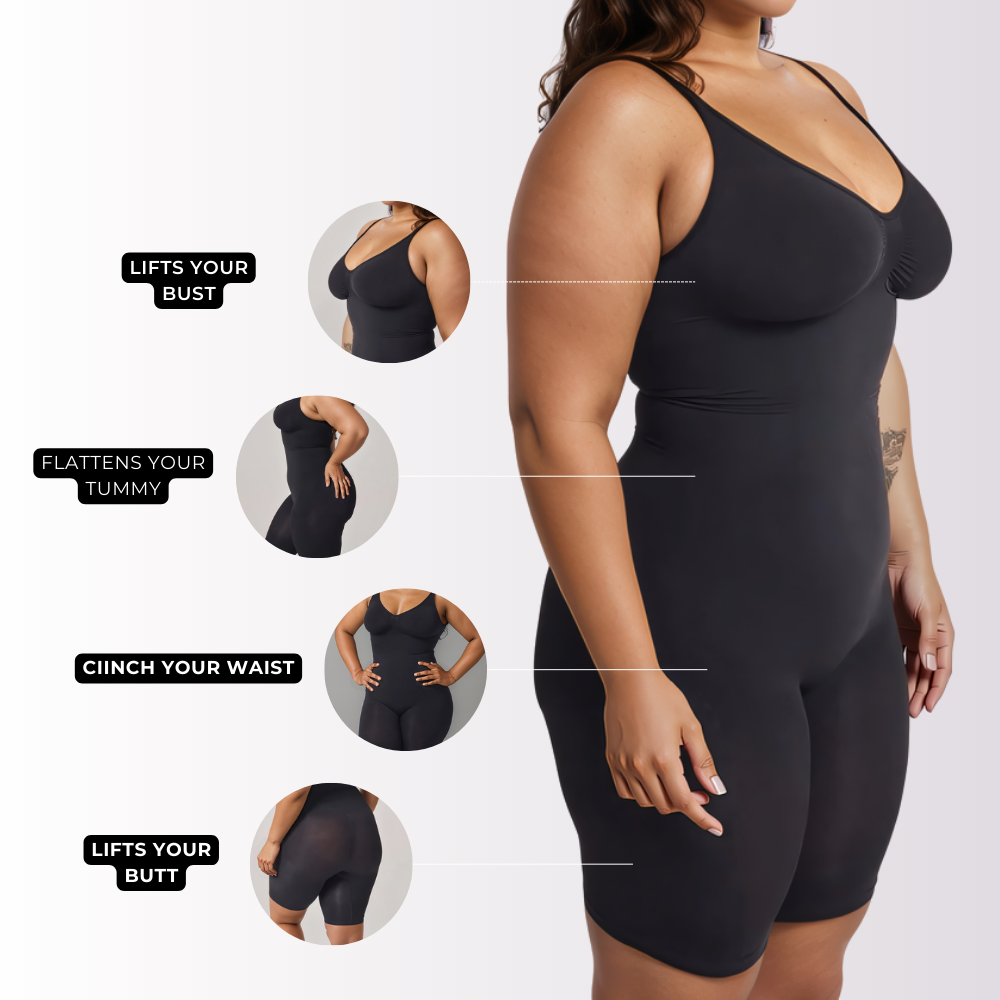 BodySculpt Full Suit Shaper | Bodysuit Boxers - Shapewear Curva Shapewear