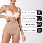 High Waisted Tummy Control Panty Seamless Sculpt - Shapewear Curva Shapewear