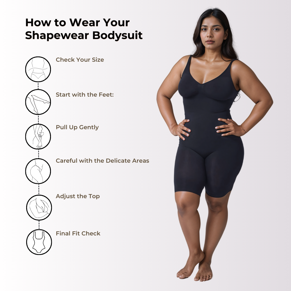 BodySculpt Full Suit Shaper | Bodysuit Boxers - Shapewear Curva Shapewear
