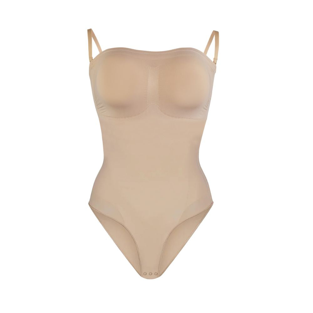 Bodysuits Bodysculpt Seamless Strapless Shaper Curva Color: Black Size: S ₱1599.00 Body Sculpting,Body Sculpting & Confidence Boost,Casual & Everyday Comfort,Date Night & Intimates,Layering Basics,Minimalist Wardrobe,Packable Essentials,Plus Size & Curvy,