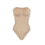 Bodysuits Bodysculpt Seamless Strapless Shaper Curva Color: Khaki Size: S ₱1599.00 Body Sculpting,Body Sculpting & Confidence Boost,Casual & Everyday Comfort,Date Night & Intimates,Layering Basics,Minimalist Wardrobe,Packable Essentials,Plus Size & Curvy,