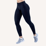 Curva Sculpted Fit Seamless Leggings in Black – High-Waisted, Compression Fit, Squat-Proof Activewear for Women’s Gym, Yoga, and Everyday Training