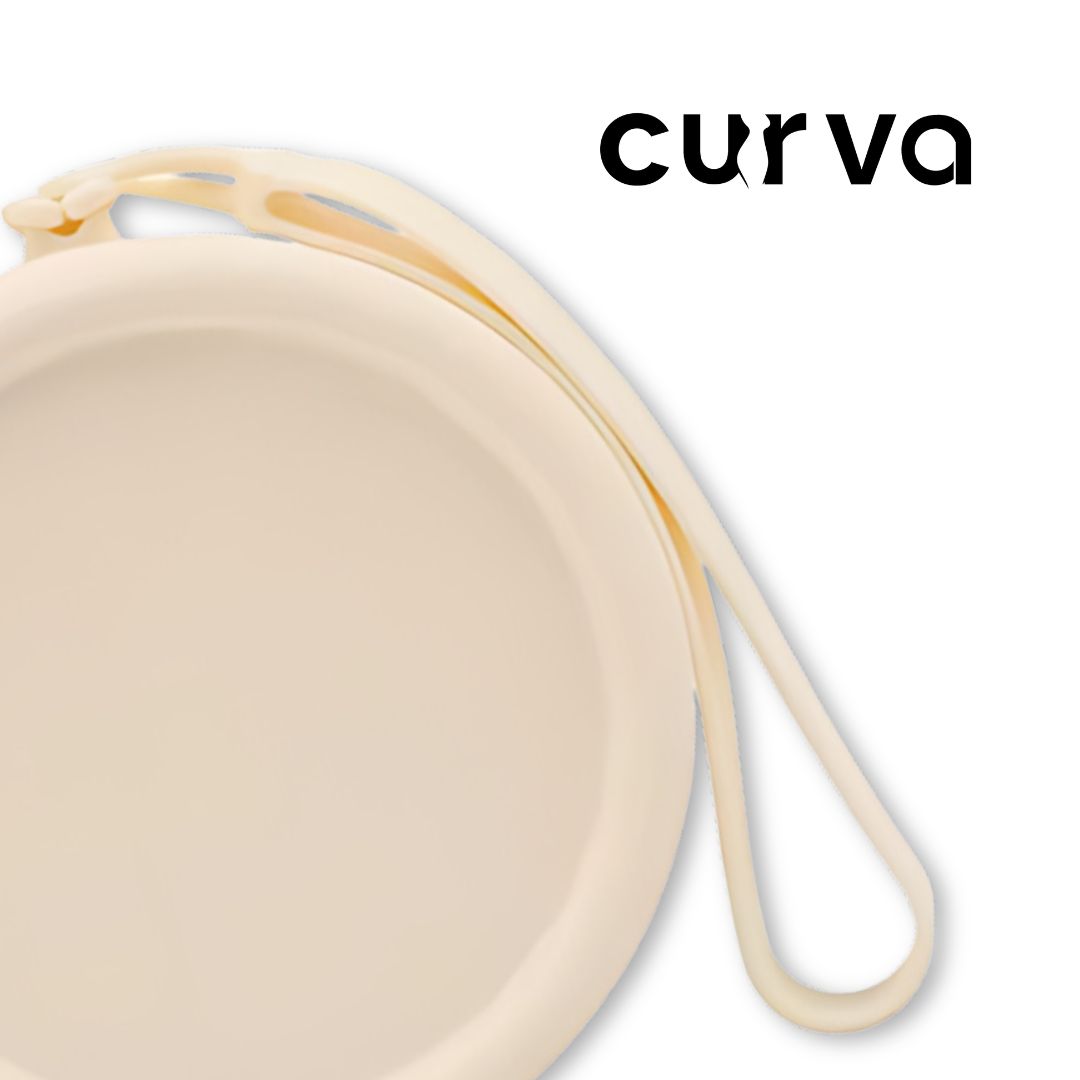 Curva Silicone Nipple Cover Bundle in White – Reusable, Adhesive, Invisible Pasties for Women’s Backless, Strapless, and Sheer Outfits
