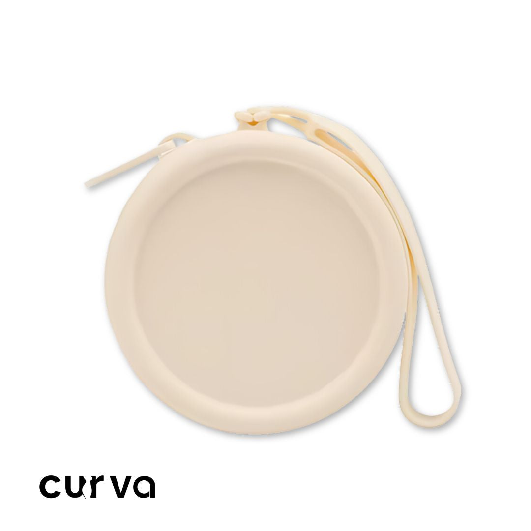 Curva Silicone Nipple Cover Bundle in White – Reusable, Adhesive, Invisible Pasties for Women’s Backless, Strapless, and Sheer Outfits