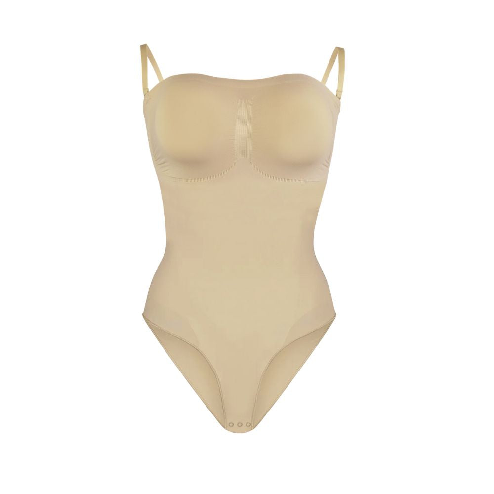 Bodysuits Bodysculpt Seamless Strapless Shaper Curva Color: Black Size: S ₱1599.00 Body Sculpting,Body Sculpting & Confidence Boost,Casual & Everyday Comfort,Date Night & Intimates,Layering Basics,Minimalist Wardrobe,Packable Essentials,Plus Size & Curvy,