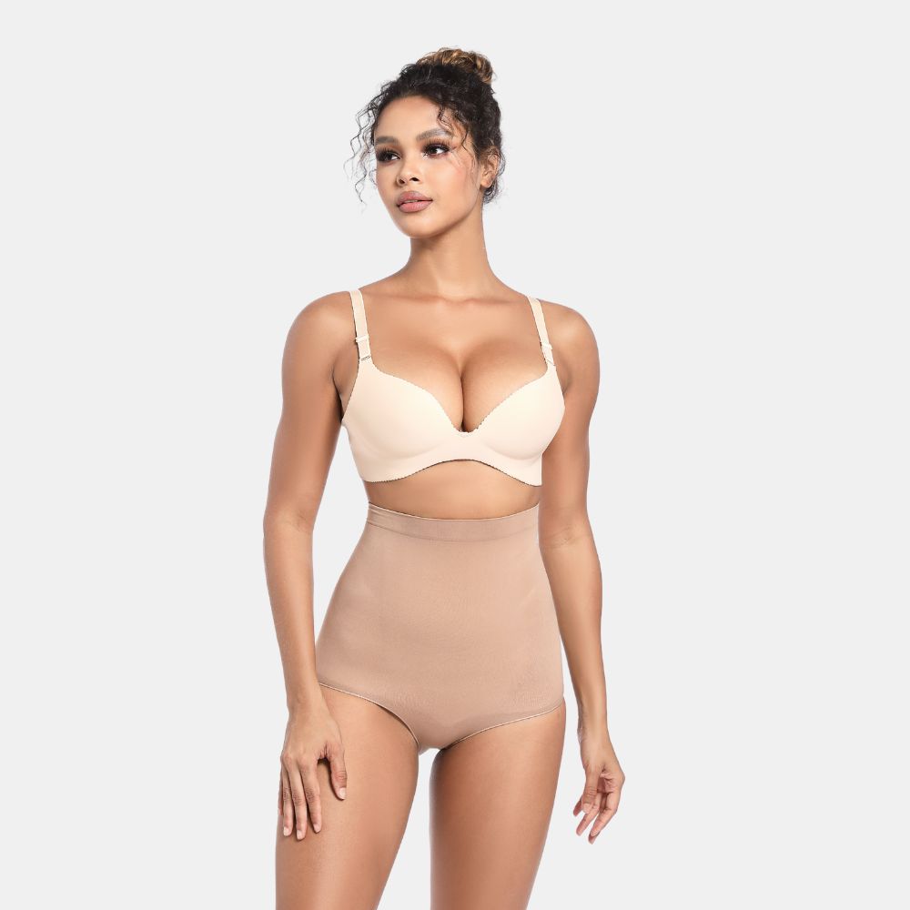 High Waisted Tummy Control Brief Seamless Sculpt