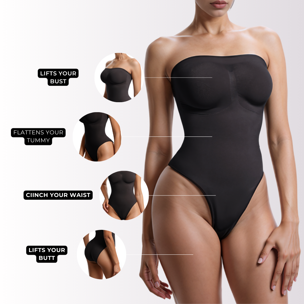 Bodysculpt Seamless Strapless Shaper - Shapewear Curva Shapewear 