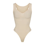 Bodysculpt Seamless Scoop Neck Thong Bodysuit