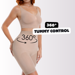 High Waisted Butt Lifting Shorts Seamless Sculpt - Shapewear Curva Shapewear 