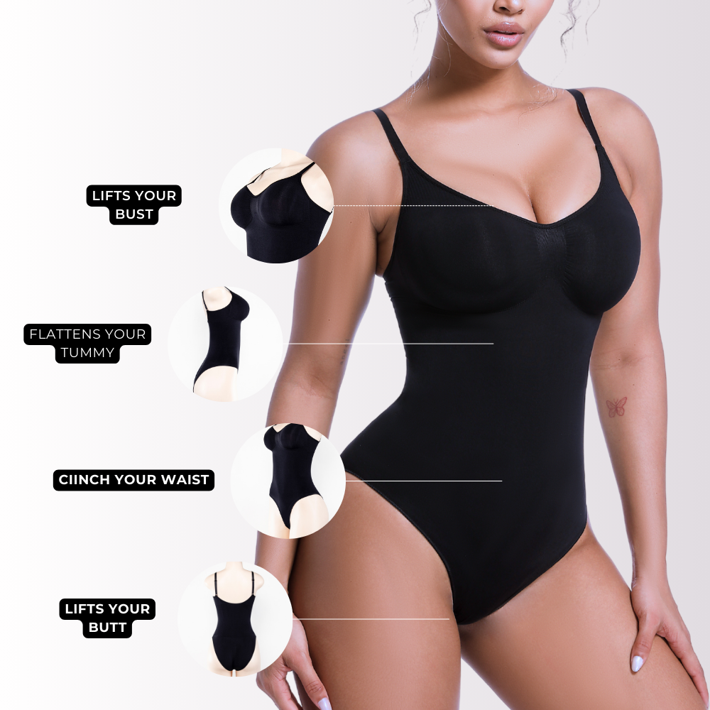 BodySculpt Seamless Shaper | Bodysuit Brief - Shapewear Curva Shapewear 