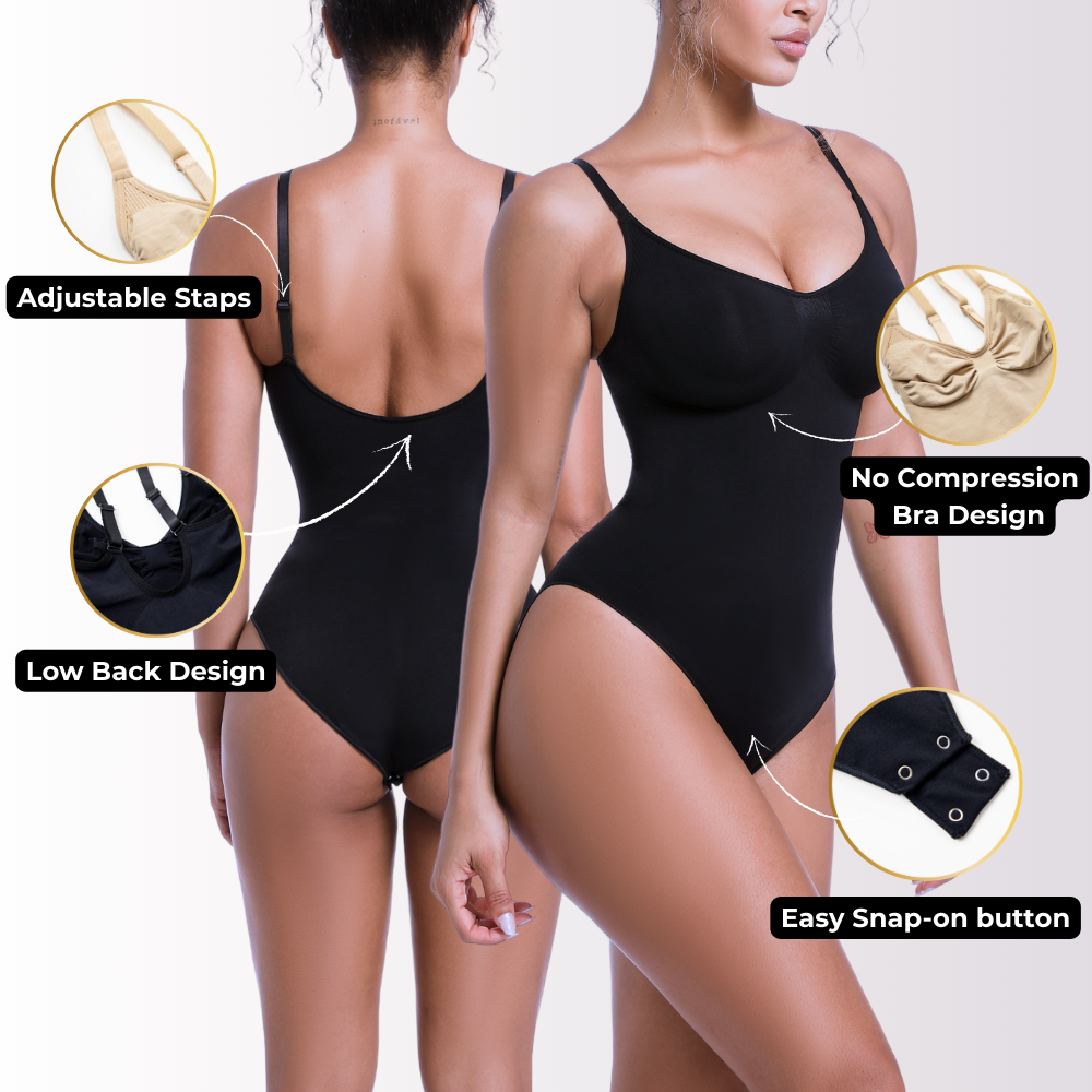 BodySculpt Seamless Shaper | Bodysuit Brief - Shapewear Curva Shapewear 