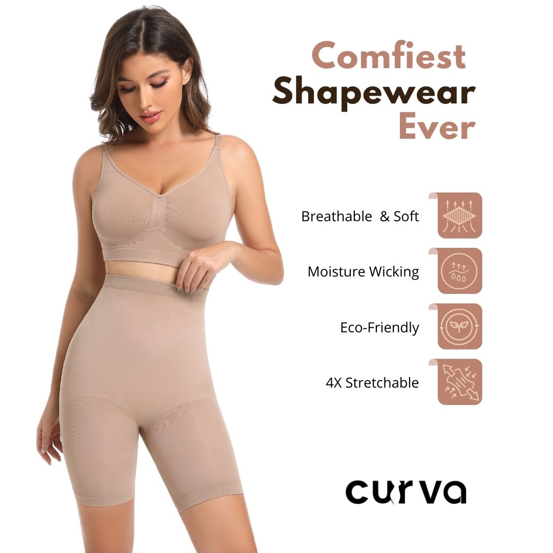 Waist Cinchers High Waisted Butt Lifting Shorts Seamless Sculpt Curva Size: Small Color: Beige ₱1219.00 Body Sculpting,Body Sculpting & Confidence Boost,Butt-Lifting Shapewear,Casual & Everyday Comfort,High-Waisted Shapewear,High-waisted Shapewears,Layeri