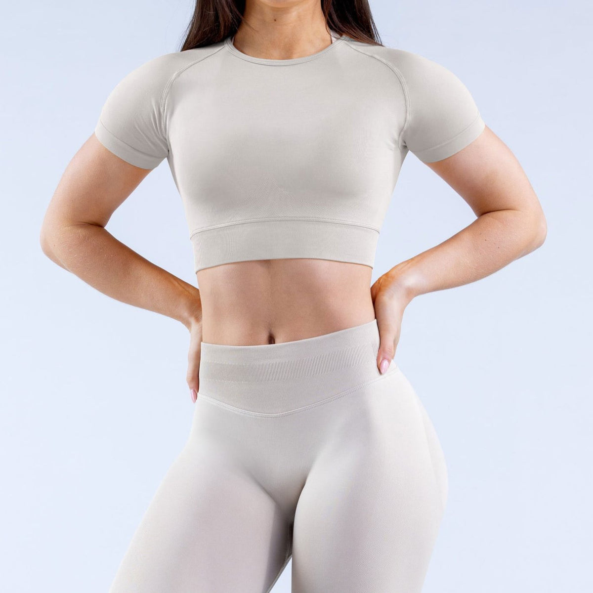 Sculpted Fit Seamless Sports Crop Top