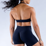 Sculpted Fit Seamless Halter Sports Bra